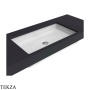 Flaminia Miniwash столешница Fly из стекла для раковины Miniwash 75 100–200×50×1,5 см, чёрный глянец