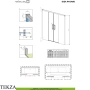 Radaway Idea PN DWD Шторка на ванну раздвижная двустворчатая 150 см, 10004150-01-01, хром глянец