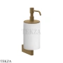 Gessi Origini Дозатор для жидкого мыла настенный, белый 66413-713, Antique Brass