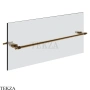 Gessi Jacqueline Полотенцедержатель для крепления на стекло, 60 см 77515-791, бронза Deep