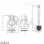 Herbeau Charleston Напольный туалетный ершик кувшин
