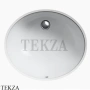 Kohler Caxton Раковина встраиваемая снизу с переливом K-2210-0, белый глянец