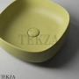 Sitega OSNO 420 Раковина накладная скругленная, с донным клапаном OSNO 420 - Tick