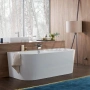 Villeroy & Boch Subway 2.0 Ванна пристенная 180x80 UBQ180OBR9CD00V-01, Quaryl, белый глянец