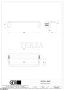 Gessi Goccia Держатель для банного полотенца 30 см 38097-707, Black Metal Br. PVD