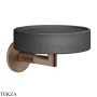 Gessi ANELLO Мыльница настенная композит черный 63702-708, Copper Brushed PVD
