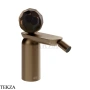 Gessi Perle Смеситель для биде с донным клапаном 74267-761, бронза Coffee
