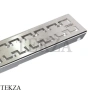 TECEdrainline royal 100 Решетка из нержавеющей стали 601041, сталь матовая