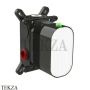 Splendy Self Смеситель для душа на 2 потока, комплект, SE204U1K2CR, хром глянец