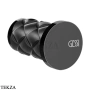 Gessi Pelle Tresse Крючок одинарный для полотенца 78621-439, Nero/ Black Metal PVD