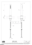 Gessi Душевой комплект на борт ванны, шланг, держатель 63327-791, бронза Deep