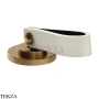 Gessi Pelle Laccetto Смеситель-рычаг управления на столешницу, 78400-448, Crème/Deep Bronze Br. PVD