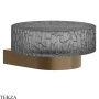 Gessi Incastri Мыльница настенная, Light smoke 75401-761, бронза Coffee