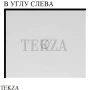 Villeroy & Boch Subway INFINITY Душевой поддон из керамики, в угол слева 6228F401, белый глянец