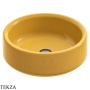 ArtCeram Won раковина накладная круглая The.Saniglaze WNL002 67 34, Curcuma глянец