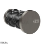 Gessi Pelle Tresse Крючок одинарный для полотенца 78621-440, Nero/ Black Metal Br. PVD