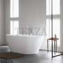 Duravit D-Neo Ванна отдельностоящая 160х75, двумя наклонами для спины 700486000000000, акрил, белый глянец