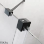 Radaway Furo Walk-in Неподвижная стенка душевой двери 54,4 см, 10110544-01-01, черный матовый