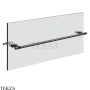 Gessi Jacqueline Полотенцедержатель для крепления на стекло, 60 см 77515-706, black хром глянец