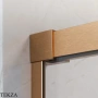 Radaway Idea 8 KDJ Душевая дверь 150 см, правая, 10340770-93-01R, брашированная медь