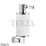 Gessi INCISO accessories Дозатор для жидкого мыла или лосьона, белый 58513-031, хром глянец