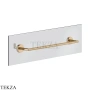 Gessi INGRANAGGIO Полотенцедержатель для крепления на стекло, 45 см 63926-735, Warm Bronze PVD