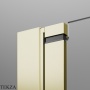 Radaway Nes KDJ II Душевая дверь 90 см, правая R, 10032090-98-01R, брашированное светлое золото