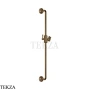 Gessi VENTI20 Штанга для ручного душа с держателем 65145-791, Deep Bronze Br. PVD