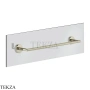 Gessi ANELLO Полотенцедержатель для крепления на стекло, 45 см 63826-720, Nickel PVD
