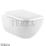 Gessi Goccia Унитаз подвесной, сиденье с микролифтом 39113-518, белый глянец