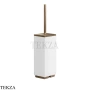 Gessi Rettangolo Ёршик напольный, композит белый 20843-761, Coffee Bronze Brushed PVD