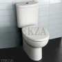 Hatria ERIKA PRO Унитаз компакт, сиденье с микролифтом, белый глянец (снято с производства)