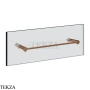Gessi Ludovica Полотенцедержатель для крепления на стекло, 30 см 76511-708, медь Brushed