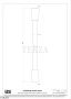 Gessi Шланг душевой сromalux 200 см, с оболочкой ПВХ 28746-791, Deep Bronze Brushed PVD