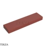 Flaminia Brick Slim полка настенная керамическая 54×14×5 см, красный-бордо Uva pantone матовый