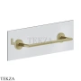 Gessi INGRANAGGIO Полотенцедержатель для крепления на стекло, 30 см 63924-727, Brushed Brass PVD