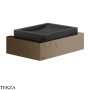 Gessi Rettangolo Мыльница настенная с держателем 20802-761, Coffee Bronze Brushed PVD