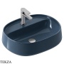 ArtCeram Whisky раковина накладная овальная The.Saniglaze с 1 отверстием WHL003 70 34, Zephyr глянец