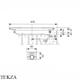 TECEdrainprofile Сифон заниженный DN 40 боковой слив 673001