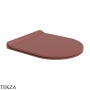 Flaminia LINK сиденье с крышкой Slim с микролифтом 37×45×3 см, красный-бордо Uva pantone матовый