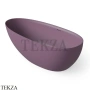 Dea Design Edge Ванна отдельностоящая овоидная 170x78 Solid Surface DD8908 1700 8, Lavender №8