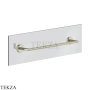Gessi INGRANAGGIO Полотенцедержатель для крепления на стекло, 45 см 63926-720, Nickel PVD