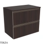 Flaminia Cubika тумба под раковину подвесная 60×37×50 см, 2 ящика, эвкалипт Eucalipto