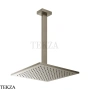 Gessi Rettangolo shower Верхний душ с потолочным кронштейном под размер 15199-149, Finox Brushed Nickel