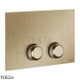 Gessi VENTI20 Клавиша смыва для Geberit omega 12 54655-726, Warm Steel Br. PVD