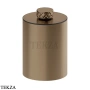 Gessi Pelle Tresse Ведерко, корзина для мусора, 78590-761, Coffee Bronze Brushed PVD