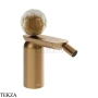 Gessi Perle Смеситель для биде с донным клапаном 74467-726, бронза Brushed