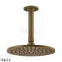 Gessi INCISO SHOWER Верхняя душевая лейка с кронштейном 58152-713, Antique Brass