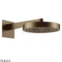 Gessi Incastri Верхняя лейка D30 с кронштейном из стены 63068-761, бронза Coffee