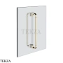 Gessi Perle Полотенцедержатель для крепления на стекло, 20 см 74630-720, никель глянец